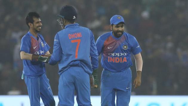Riding on KL Rahul’s 61 and Yuzvendra Chahal’s 4/23, India thrashed Sri Lanka by 93 runs to go 1-0 up in the three-T20 series. (BCCI )