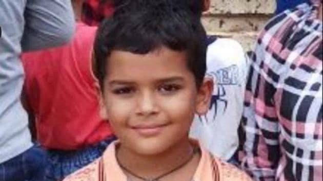 Class 2 student Pradhyumn Thakur was found dead in Ryan International school toilet on September 8.(HT file photo)