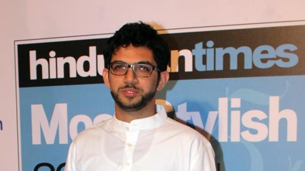 Yuva Sena chief Aaditya Thackeray.(Hindustan Times)