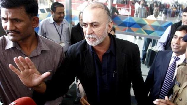 File photo of Tarun Tejpal, founder and editor-in-chief of Tehelka, at the New Delhi airport on his way to Goa. (Reuters) File photo of Tarun Tejpal, founder and editor-in-chief of Tehelka, at the New Delhi airport on his way to Goa. (Reuters)