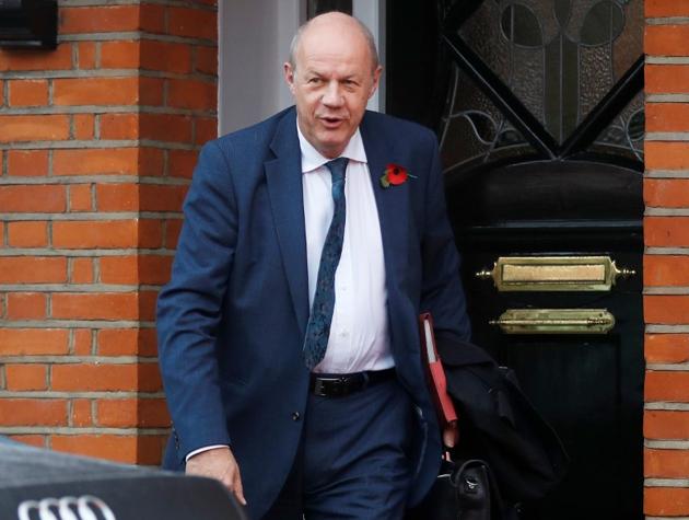 Damian Green, Britain's Prime Minister Theresa May's deputy, leaves his home in London, November 6, 2017. (Reuters File Photo) Damian Green, Britain's Prime Minister Theresa May's deputy, leaves his home in London, November 6, 2017. (Reuters File Photo)