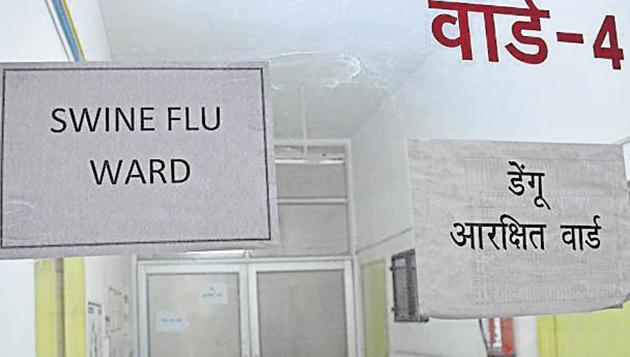 Swine flu is a respiratory disease caused by influenza viruses. (HT File Photo) Swine flu is a respiratory disease caused by influenza viruses. (HT File Photo)