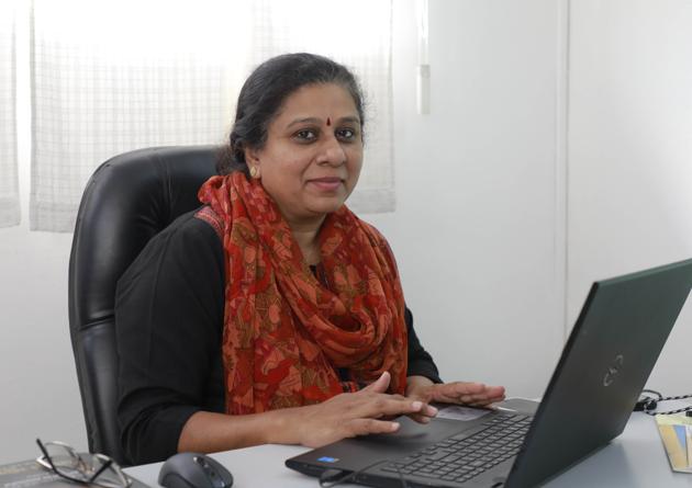 Anita Iyer founder in Ekansh Trust(Rahul Raut/HT PHOTO)