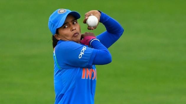 Indian women’s cricket team spinner Ekta Bisht is the only player from the country to make it to both the ICC ODI and T20 teams of the year.(Getty Images)