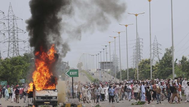 Panchklula will never forget August 25 when Dera followers went on the rampage following the guilty verdict against dera chief Gurmeet Ram Rahim. Panchklula will never forget August 25 when Dera followers went on the rampage following the guilty verdict against dera chief Gurmeet Ram Rahim.