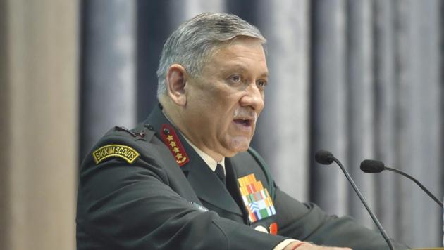 Indian Army chief Gen Bipin Singh Rawat said security forces have been taking action against militants in Jammu and Kashmir successfully and it will continue. (PTI) Indian Army chief Gen Bipin Singh Rawat said security forces have been taking action against militants in Jammu and Kashmir successfully and it will continue. (PTI)