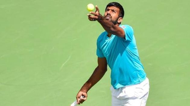 Rohan Bopanna and his partner Jeevan Nedunchezhiyan had won the Chennai Open title earlier this year and will look to defend their Tata Open title later this year. (AFP) Rohan Bopanna and his partner Jeevan Nedunchezhiyan had won the Chennai Open title earlier this year and will look to defend their Tata Open title later this year. (AFP)