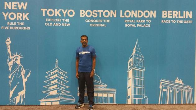 58-year-old Ashok Kumar is an Indian-origin long-distance runner based in London. (HT Photo) 58-year-old Ashok Kumar is an Indian-origin long-distance runner based in London. (HT Photo)