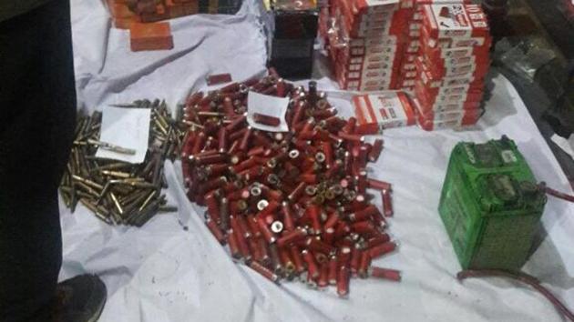 The Nashik police seized a huge cache of arms from the accused (HT File) The Nashik police seized a huge cache of arms from the accused (HT File)