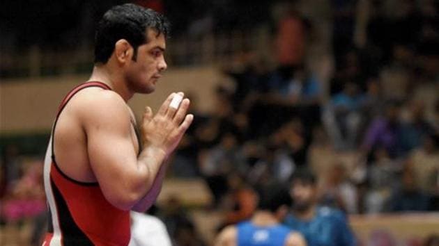 Sushil Kumar was picked for a whopping Rs 55 lakh during Pro Wrestling League auctions by Delhi Sultans.(PTI)