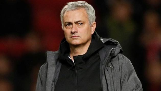 Jose Mourinho reacts during Manchester United’s Premier League against Leicester City on Saturday. (REUTERS) Jose Mourinho reacts during Manchester United’s Premier League against Leicester City on Saturday. (REUTERS)