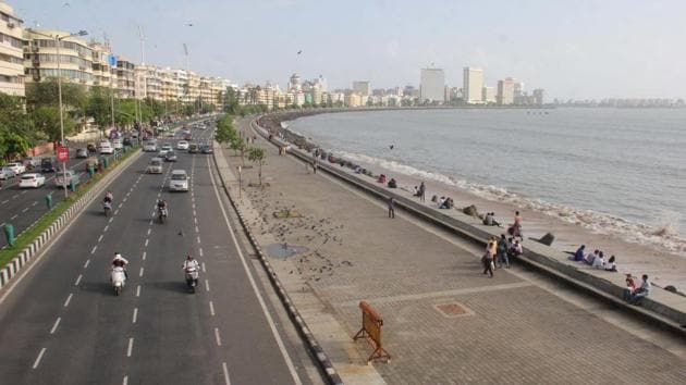 Marine Drive promenade is one of the walkways that witness regular fairs and exhibitions by NGOs and companies. (HT) Marine Drive promenade is one of the walkways that witness regular fairs and exhibitions by NGOs and companies. (HT)