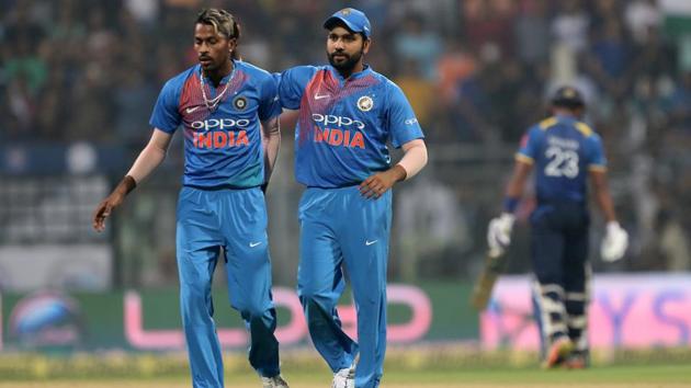 Hardik Pandya also starred with the ball, scalping two as Kuldeep Yadav and Mohammed Siraj took one each. (BCCI)