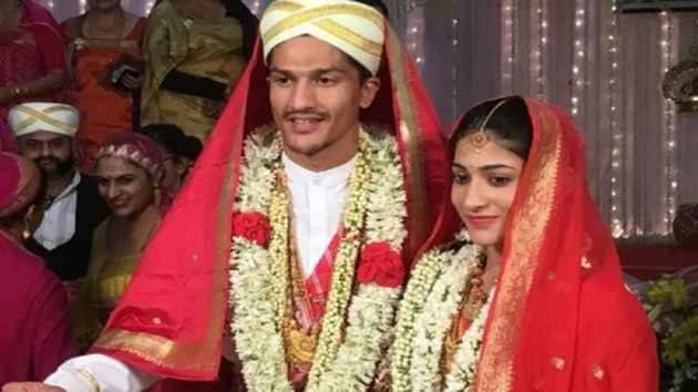 Ashwini Ponnappa got married to Karan Medappa on Sunday.(ANI)