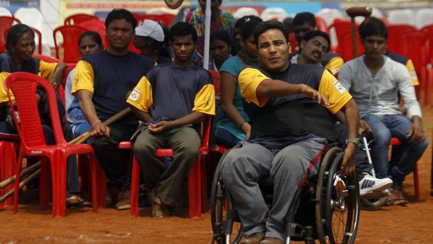 A sports event at the Dharavi Sports Complex, the only such facility that’s functional. (HT FILE) A sports event at the Dharavi Sports Complex, the only such facility that’s functional. (HT FILE)