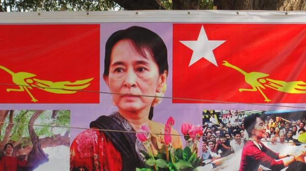 When the book was published in 2016, Aung San Suu Kyi was deemed a worthy subject. But widespread criticism over her response to violence against the Rohingya Muslims has triggered calls for her to be taken out of future editions. (Getty Images) When the book was published in 2016, Aung San Suu Kyi was deemed a worthy subject. But widespread criticism over her response to violence against the Rohingya Muslims has triggered calls for her to be taken out of future editions. (Getty Images)