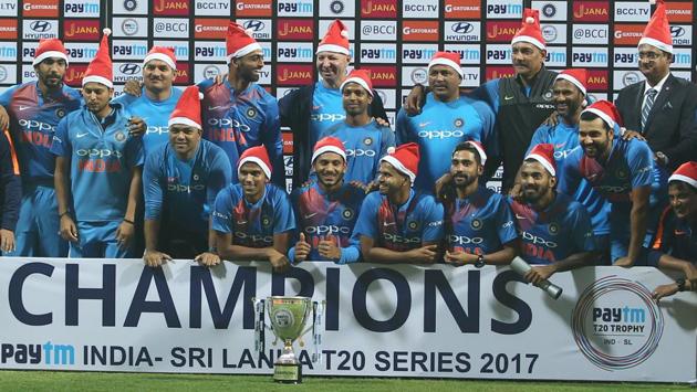It was India’s first clean-sweep in a bilateral T20 series against Sri Lanka. (BCCI) 