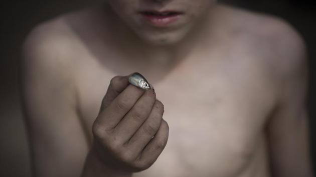 An Israeli youth shows off the small fish he caught on the banks of the Jordan River near Kinneret, Israel. Israeli meteorologists predicted in early December that coming months would be drier than an average winter, prolonging the already troubling drought. The water level in the Sea of Galilee stands at 214 meters, several feet below the point ecologists predict damage to the ecosystem and water quality. (Oded Balilty / AP) An Israeli youth shows off the small fish he caught on the banks of the Jordan River near Kinneret, Israel. Israeli meteorologists predicted in early December that coming months would be drier than an average winter, prolonging the already troubling drought. The water level in the Sea of Galilee stands at 214 meters, several feet below the point ecologists predict damage to the ecosystem and water quality. (Oded Balilty / AP)
