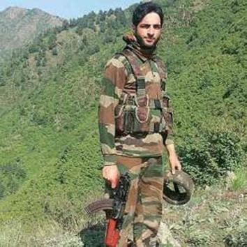 Hizbul Mujahideen commander Burhan Wani, who was killed in July 2016.(HT File)