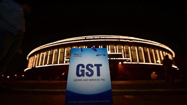 An illuminated Parliament ahead of the midnight launch of the Goods and Services Tax (GST) in New Delhi on June 30, 2017. (PTI) An illuminated Parliament ahead of the midnight launch of the Goods and Services Tax (GST) in New Delhi on June 30, 2017. (PTI)