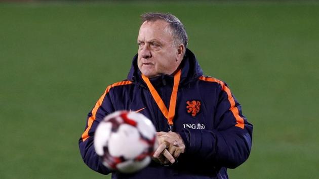 Dick Advocaat’s last job was as the head coach of the Netherlands national football team.(Reuters)