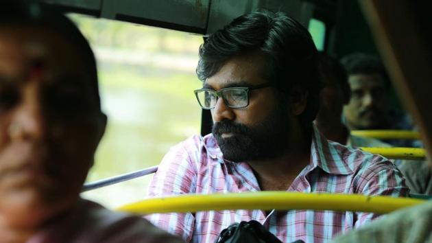 Vijay Sethupathi in a still from his hit film Iraivi.