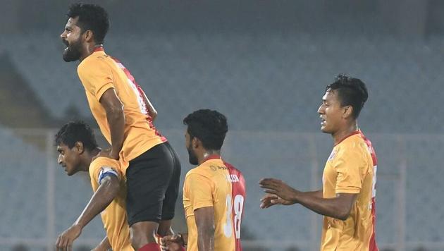 East Bengal went top of the I-League table with a 1-0 win over Gokulam Kerala at Kolkata. (AIFF) East Bengal went top of the I-League table with a 1-0 win over Gokulam Kerala at Kolkata. (AIFF)