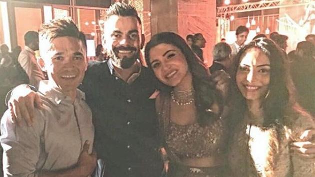 Indian football team skipper Sunil Chhetri and wife Sonam Bhattacharya too were present on the occasion. (Instagram / Sunil Chhetri) 