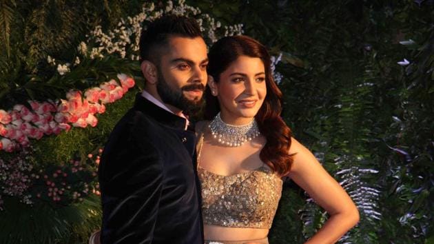 We can’t get enough of Anushka Sharma and Virat Kohli looking perfectly polished and in love at their wedding reception in Mumbai on Tuesday. (HT Photo/ Pramod Thakur) We can’t get enough of Anushka Sharma and Virat Kohli looking perfectly polished and in love at their wedding reception in Mumbai on Tuesday. (HT Photo/ Pramod Thakur)