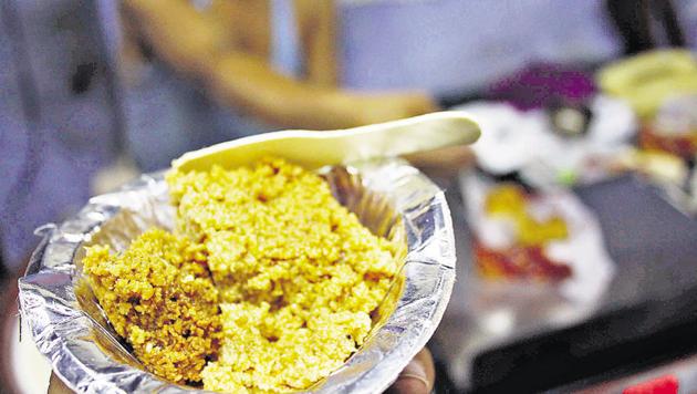 To get the best milk cake in town, you have to step into Kucha Ghasi Ram in Old Delhi. (Mayank Austen Soofi / HT Photo) To get the best milk cake in town, you have to step into Kucha Ghasi Ram in Old Delhi. (Mayank Austen Soofi / HT Photo)