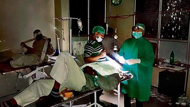 The incident had prompted the authorities to transfer the chief medical officer (CMO) Rajendra Prasad and suspend PHC superintendent Dr Dinesh Dass for negligence and violation of norms. (HT PHOTO) The incident had prompted the authorities to transfer the chief medical officer (CMO) Rajendra Prasad and suspend PHC superintendent Dr Dinesh Dass for negligence and violation of norms. (HT PHOTO)