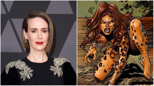 A fan wondered if Sarah Paulson would play Cheetah in the Wonder Woman sequel. A fan wondered if Sarah Paulson would play Cheetah in the Wonder Woman sequel.