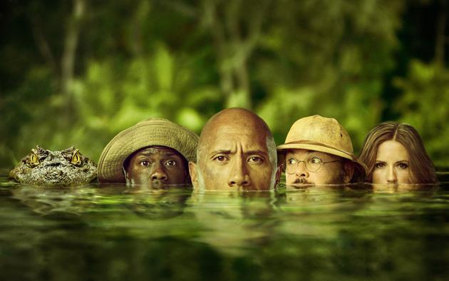 Expect hair-raising beasts and rampaging hippos. There’s also body- and gender-swapping mayhem as a lanky nerd morphs into a mountain man (Dwayne Johnson) and a selfie-obsessed diva is transformed into a middle-aged professor (Jack Black). Expect hair-raising beasts and rampaging hippos. There’s also body- and gender-swapping mayhem as a lanky nerd morphs into a mountain man (Dwayne Johnson) and a selfie-obsessed diva is transformed into a middle-aged professor (Jack Black).