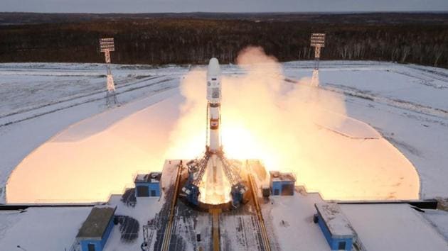 he Souyz-2 spacecraft with Meteor-M satellite and 18 additional small satellites launches from Russia's new Vostochny cosmodrome, near the town of Tsiolkovsky in Amur region, Russia November 28, 2017. (Reuters file photo) he Souyz-2 spacecraft with Meteor-M satellite and 18 additional small satellites launches from Russia's new Vostochny cosmodrome, near the town of Tsiolkovsky in Amur region, Russia November 28, 2017. (Reuters file photo)