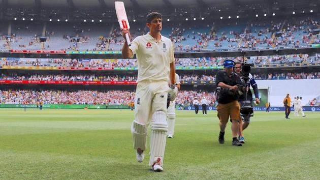 Cook became the first Englishman since Wally Hammond to score a double hundred at the Melbourne Cricket Ground (in 1928) and his 244 not out is now the highest score made by any player against Australia in Melbourne, breaking the 208 Viv Richards made for the West Indies in 1984. (REUTERS) 