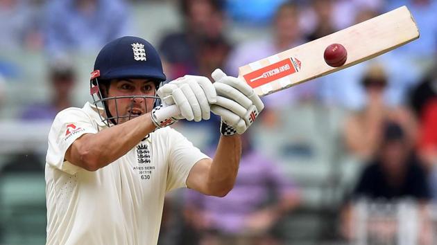 244 not out is Alastair Cook’s third highest score behind 294 (vs India in August 2011) and 263 (vs Pakistan in October 2015). (AFP) 