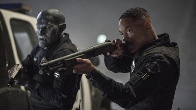 This image released by Netflix shows Will Smith, right, and Joel Edgerton in a scene from, Bright. (AP) This image released by Netflix shows Will Smith, right, and Joel Edgerton in a scene from, Bright. (AP)