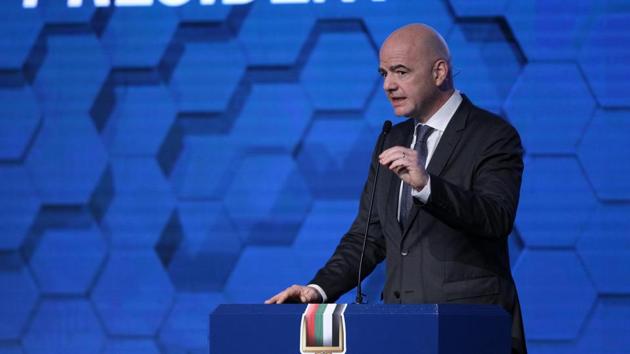 FIFA president Gianni Infantino has given his whole hearted backing to the Video Assistant Referee (VAR) technology, which has been trialled since the start of this season in Serie A and the Bundesliga.(REUTERS)