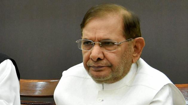 Former JD (U) president Sharad Yadav(PTI File Photo) Former JD (U) president Sharad Yadav(PTI File Photo)