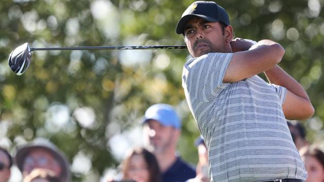 Anirban Lahiri, the highest ranked Indian golfer at No 66, made an impact on the PGA Tour in 2017.(USA Today Sports)