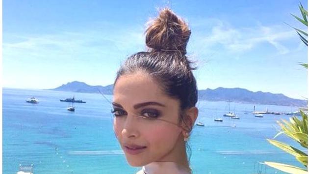 Actor Deepika Padukone at Cannes film festival in May, 2017. (Instagram) Actor Deepika Padukone at Cannes film festival in May, 2017. (Instagram)