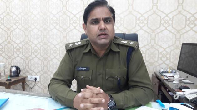 DCP, Crime, Sumit Kuhar, said vehicle theft has emerged as a major challenge for the city police this year. (HT PHOTO) DCP, Crime, Sumit Kuhar, said vehicle theft has emerged as a major challenge for the city police this year. (HT PHOTO)