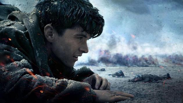Fionn Whitehead in a still from Dunkirk. Fionn Whitehead in a still from Dunkirk.