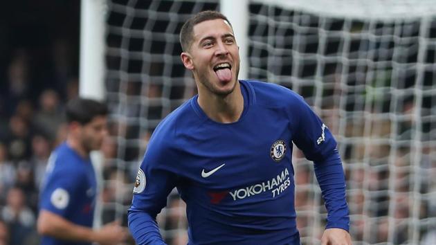 Chelsea coach Antonio Conte Conte was unwilling to offer any clues as to whether Eden Hazard (in pic) and Thibaut Courtois will commit to new contracts. (AFP) Chelsea coach Antonio Conte Conte was unwilling to offer any clues as to whether Eden Hazard (in pic) and Thibaut Courtois will commit to new contracts. (AFP)