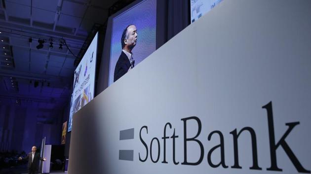 In this file photo, SoftBank Group Corp. Chief Executive Officer Masayoshi Son speaks during a SoftBank World presentation at a hotel in Tokyo. (AP File Photo) In this file photo, SoftBank Group Corp. Chief Executive Officer Masayoshi Son speaks during a SoftBank World presentation at a hotel in Tokyo. (AP File Photo)