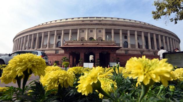 A view of the Parliament House in New Delhi. (Sonu Mehta/HT Photo) A view of the Parliament House in New Delhi. (Sonu Mehta/HT Photo)