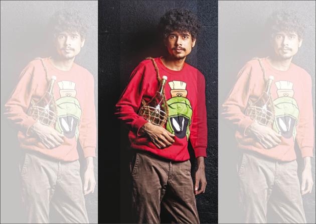 Imaad wears a sweatshirt from Forever 21, trousers from Indian Terrain and shoes from Adidas (Aalok Soni) Imaad wears a sweatshirt from Forever 21, trousers from Indian Terrain and shoes from Adidas (Aalok Soni)
