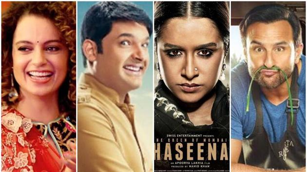 The films of Kangana Ranaut, Kapil Sharma, Shraddha Kapoor and Saif Ali Khan failed to deliver in 2017. The films of Kangana Ranaut, Kapil Sharma, Shraddha Kapoor and Saif Ali Khan failed to deliver in 2017.