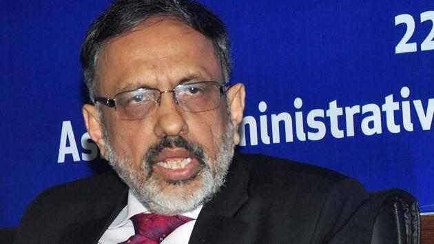 Union home secretary Rajiv Gauba visited Assam last week to review security preparedness ahead of draft NRC publication.(PTI File Photo)