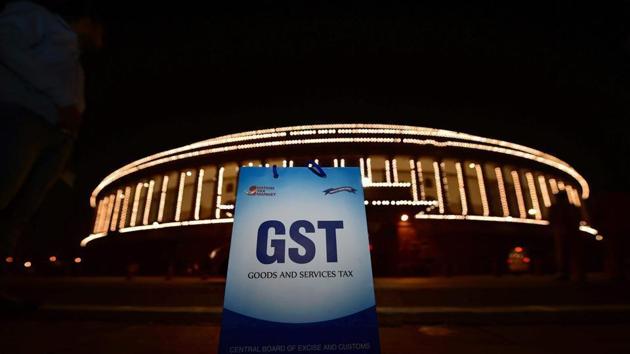 Parliament House in New Delhi on the night of the launch of Goods and Services Tax on June 30, 2017.(File)
